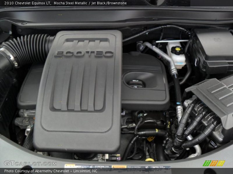 Mocha Steel Metallic / Jet Black/Brownstone 2010 Chevrolet Equinox LT