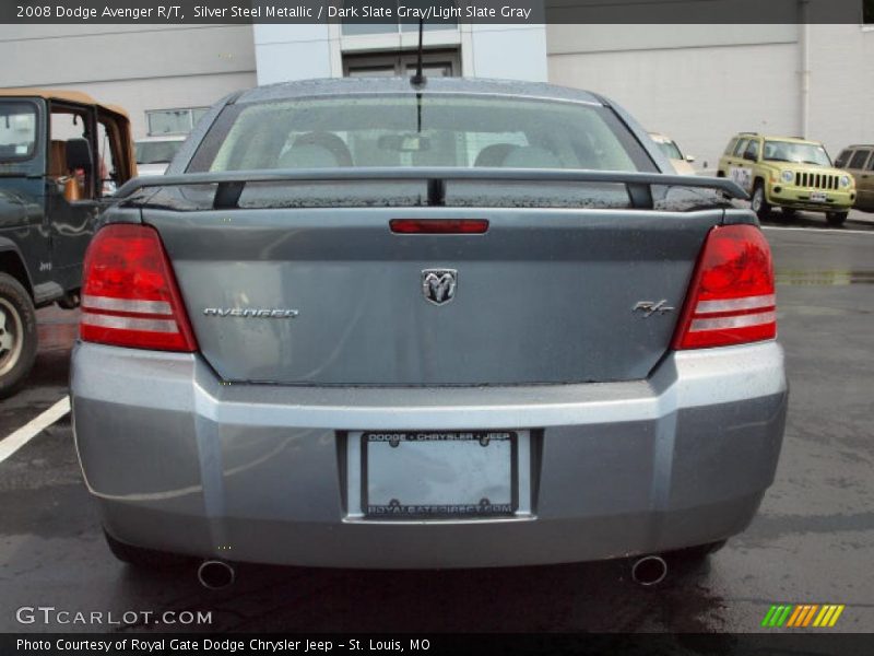 Silver Steel Metallic / Dark Slate Gray/Light Slate Gray 2008 Dodge Avenger R/T