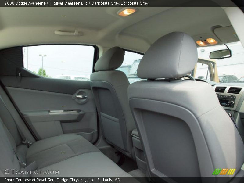 Silver Steel Metallic / Dark Slate Gray/Light Slate Gray 2008 Dodge Avenger R/T