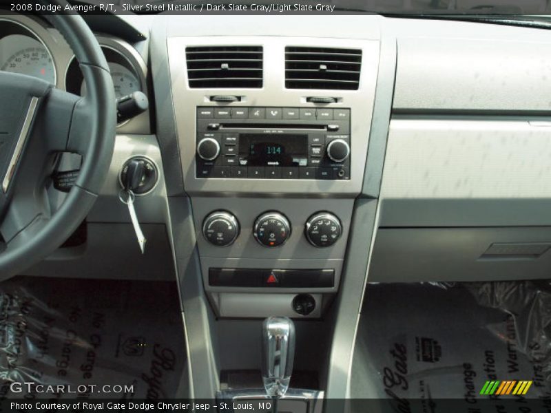 Silver Steel Metallic / Dark Slate Gray/Light Slate Gray 2008 Dodge Avenger R/T