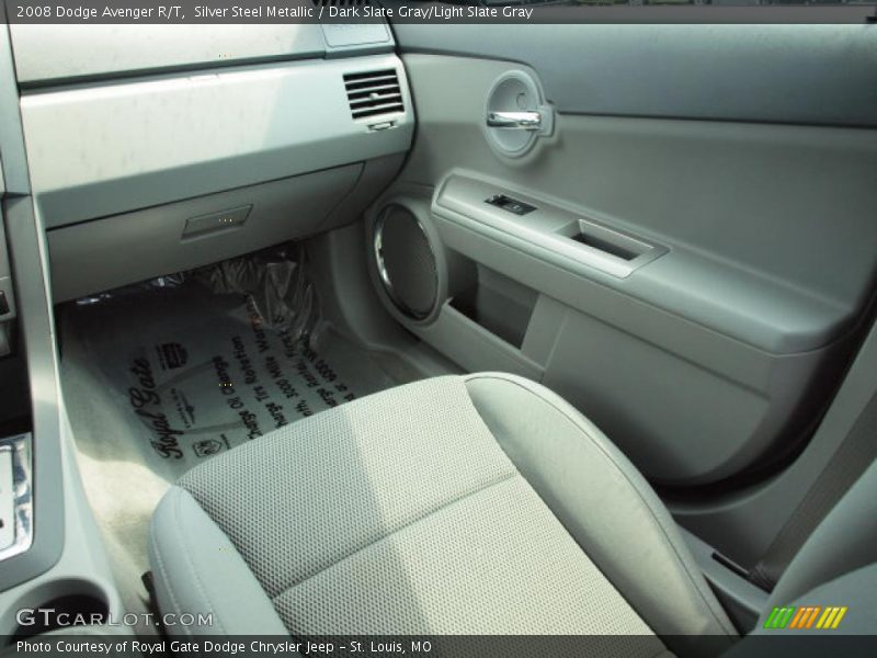 Silver Steel Metallic / Dark Slate Gray/Light Slate Gray 2008 Dodge Avenger R/T