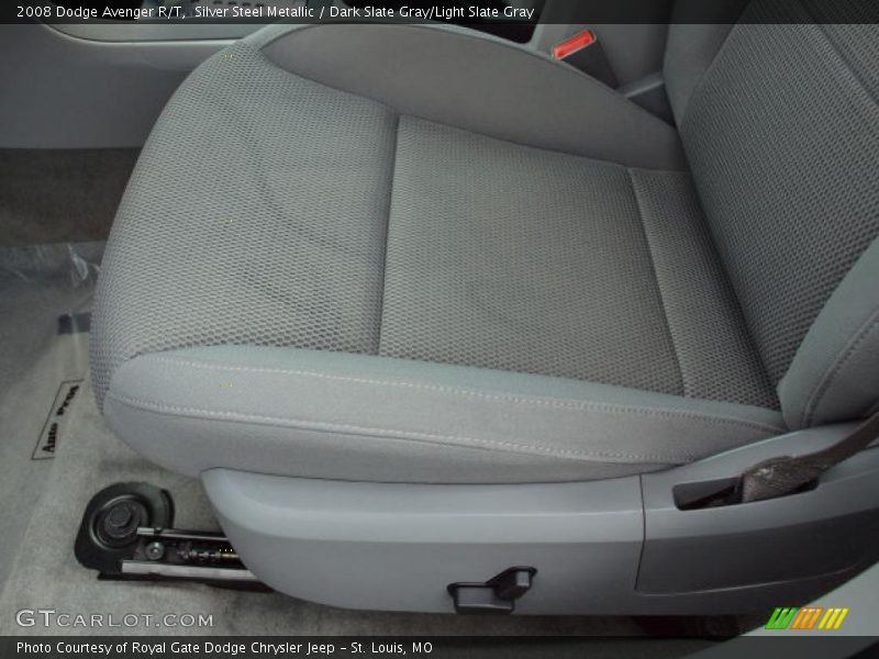 Silver Steel Metallic / Dark Slate Gray/Light Slate Gray 2008 Dodge Avenger R/T