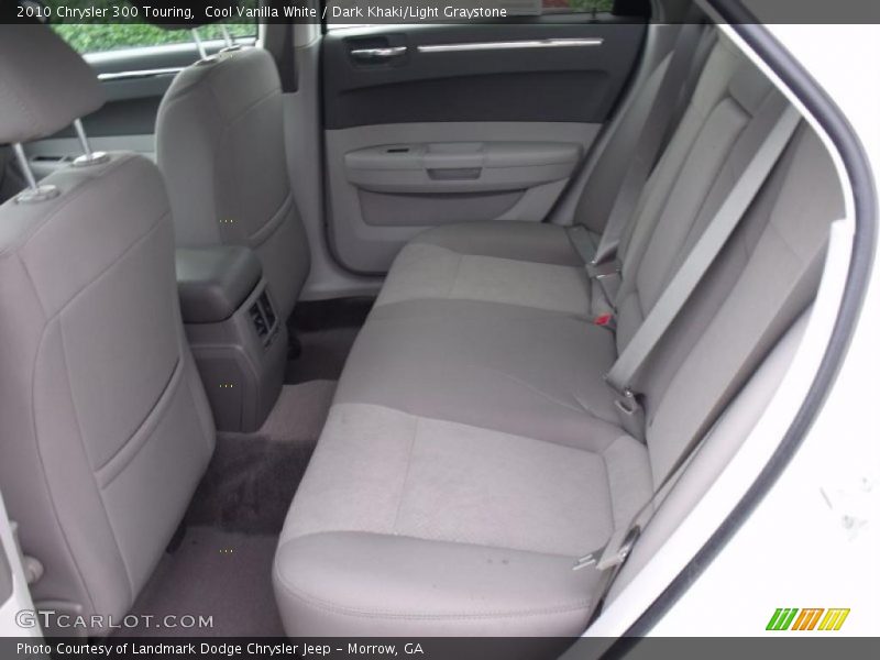 Cool Vanilla White / Dark Khaki/Light Graystone 2010 Chrysler 300 Touring