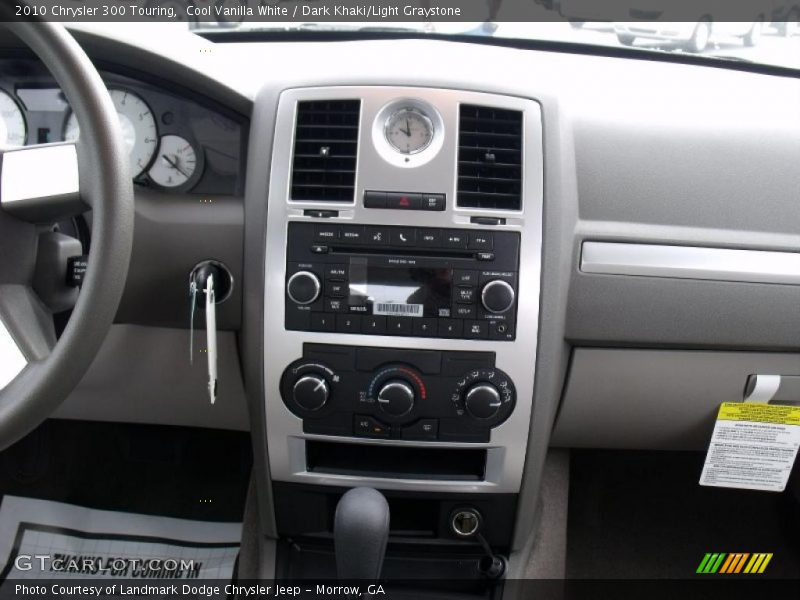 Cool Vanilla White / Dark Khaki/Light Graystone 2010 Chrysler 300 Touring