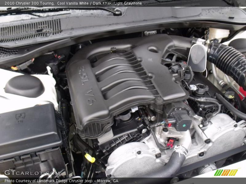 Cool Vanilla White / Dark Khaki/Light Graystone 2010 Chrysler 300 Touring