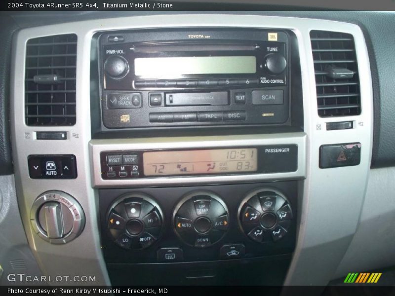 Titanium Metallic / Stone 2004 Toyota 4Runner SR5 4x4