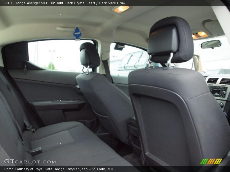 Brilliant Black Crystal Pearl / Dark Slate Gray 2010 Dodge Avenger SXT