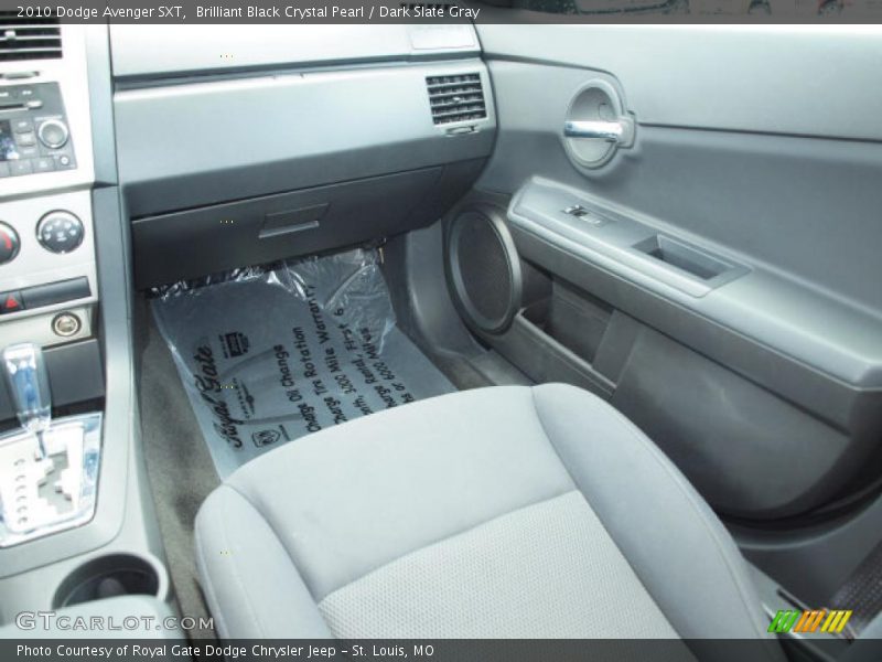Brilliant Black Crystal Pearl / Dark Slate Gray 2010 Dodge Avenger SXT
