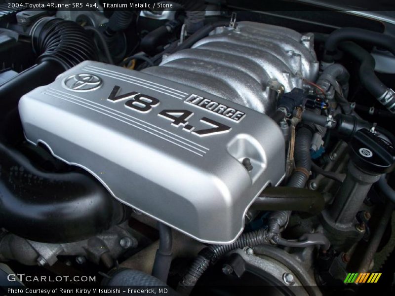 Titanium Metallic / Stone 2004 Toyota 4Runner SR5 4x4