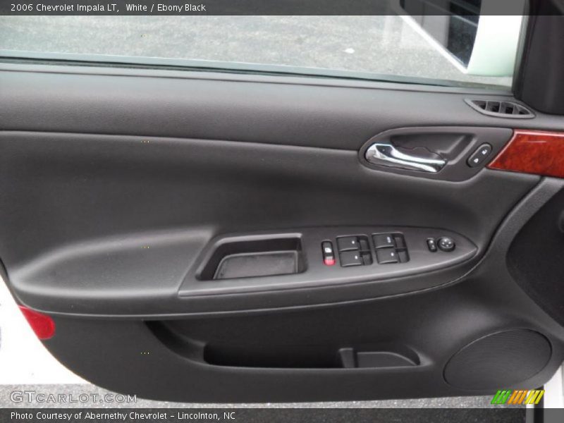 White / Ebony Black 2006 Chevrolet Impala LT