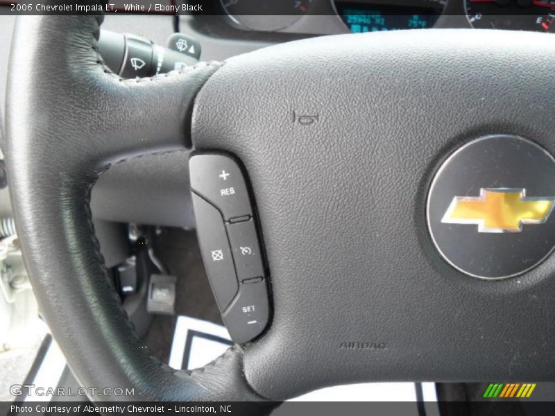 White / Ebony Black 2006 Chevrolet Impala LT