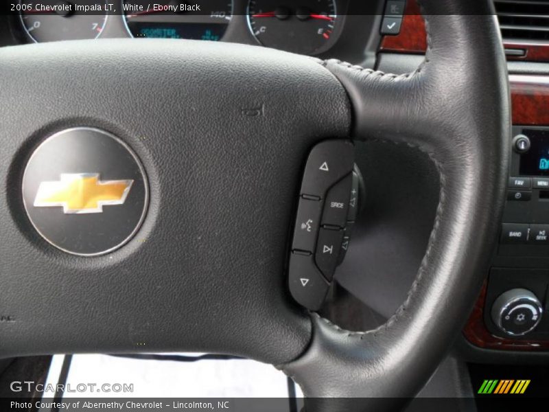 White / Ebony Black 2006 Chevrolet Impala LT