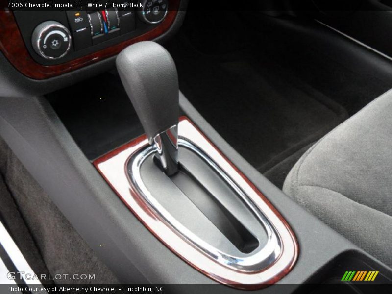 White / Ebony Black 2006 Chevrolet Impala LT