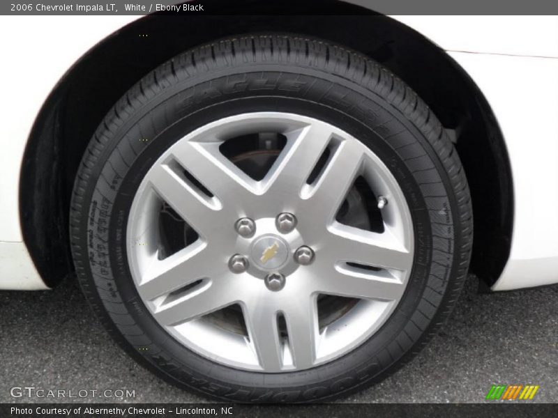 White / Ebony Black 2006 Chevrolet Impala LT