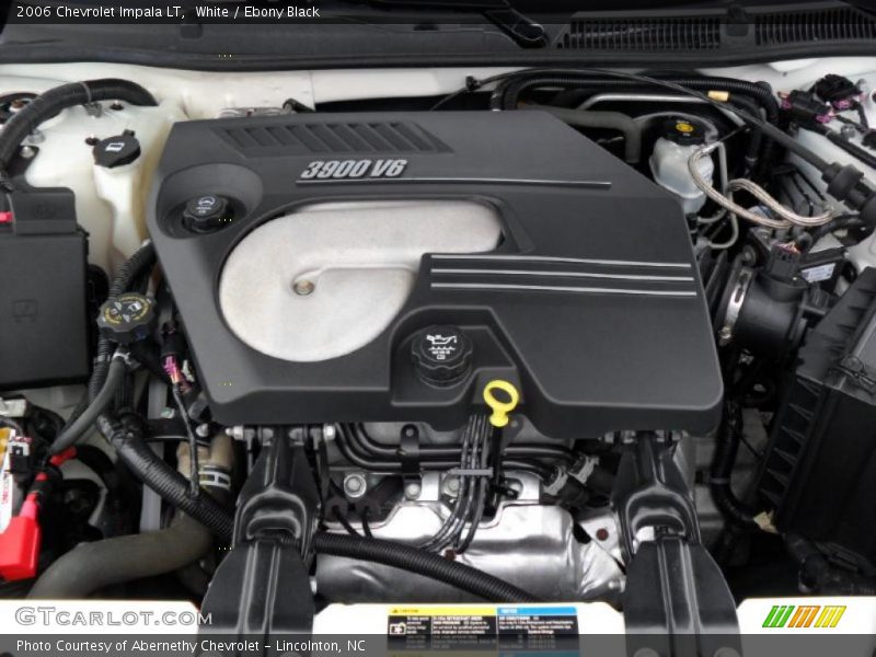 White / Ebony Black 2006 Chevrolet Impala LT