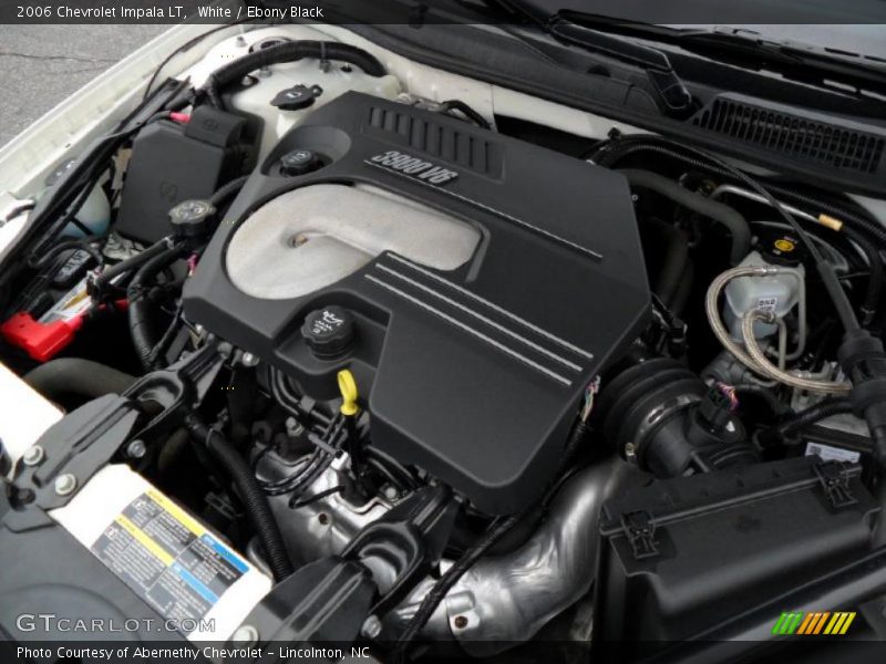 White / Ebony Black 2006 Chevrolet Impala LT