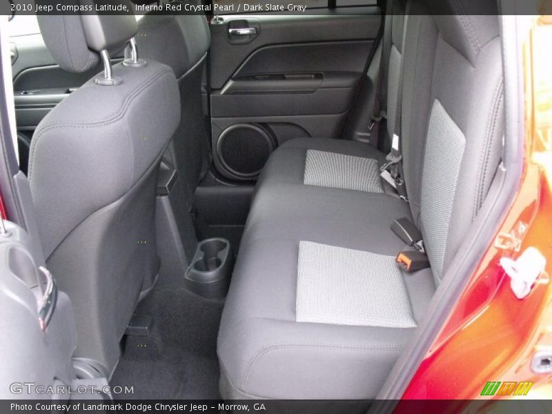Inferno Red Crystal Pearl / Dark Slate Gray 2010 Jeep Compass Latitude