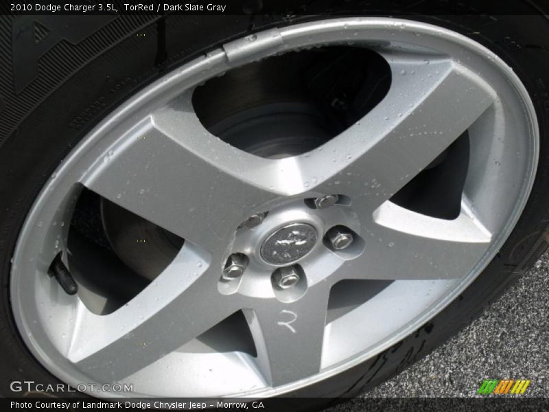 TorRed / Dark Slate Gray 2010 Dodge Charger 3.5L