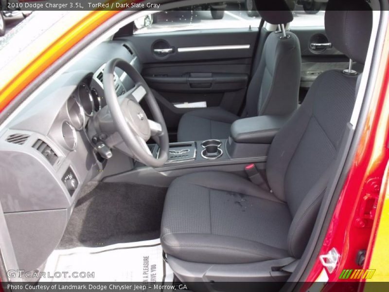 TorRed / Dark Slate Gray 2010 Dodge Charger 3.5L