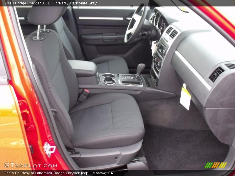 TorRed / Dark Slate Gray 2010 Dodge Charger 3.5L