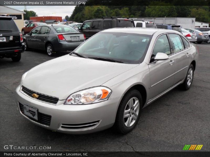 Silverstone Metallic / Gray 2007 Chevrolet Impala LS