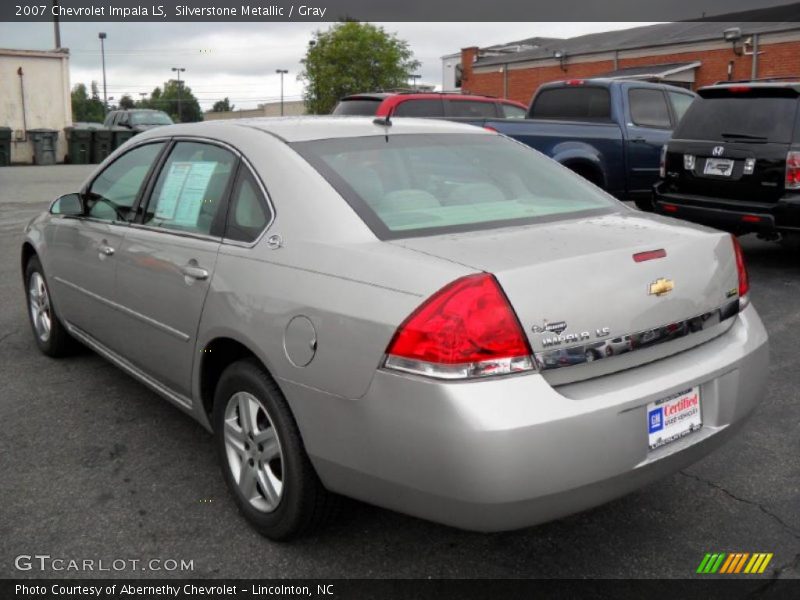 Silverstone Metallic / Gray 2007 Chevrolet Impala LS