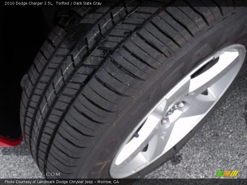TorRed / Dark Slate Gray 2010 Dodge Charger 3.5L