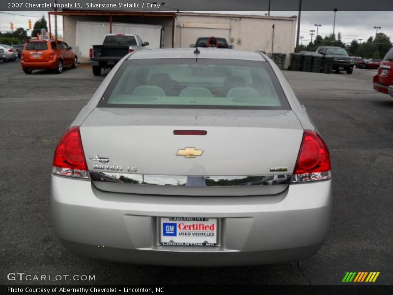 Silverstone Metallic / Gray 2007 Chevrolet Impala LS
