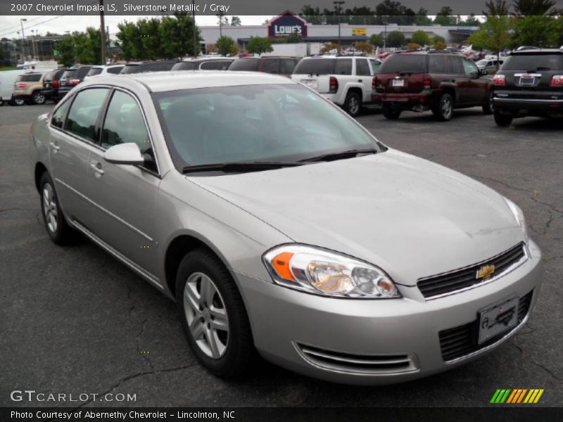Silverstone Metallic / Gray 2007 Chevrolet Impala LS