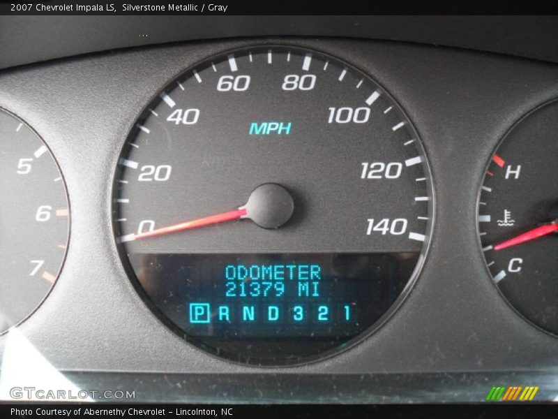 Silverstone Metallic / Gray 2007 Chevrolet Impala LS