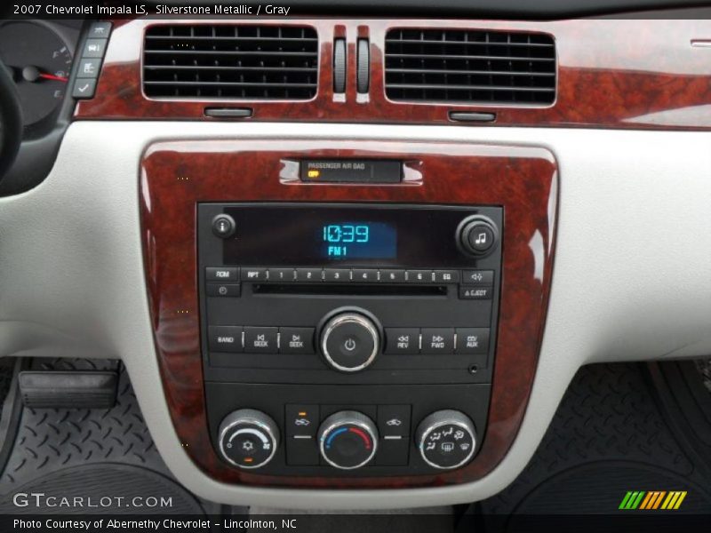 Silverstone Metallic / Gray 2007 Chevrolet Impala LS