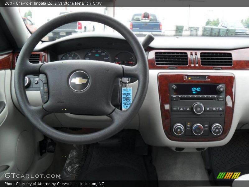Silverstone Metallic / Gray 2007 Chevrolet Impala LS