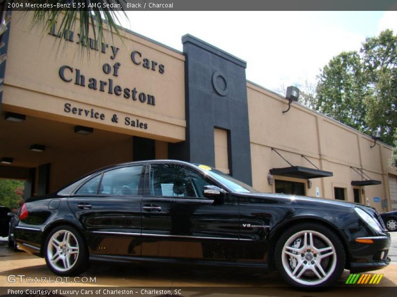 Black / Charcoal 2004 Mercedes-Benz E 55 AMG Sedan