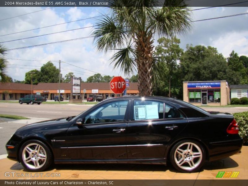 Black / Charcoal 2004 Mercedes-Benz E 55 AMG Sedan