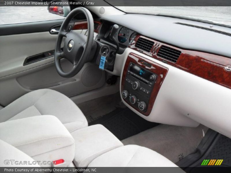 Silverstone Metallic / Gray 2007 Chevrolet Impala LS