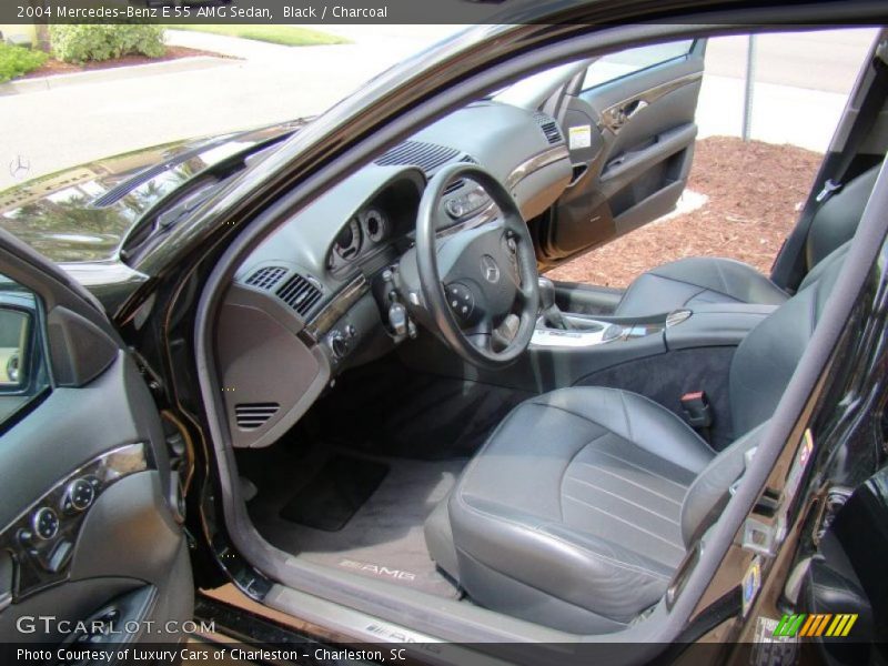 Black / Charcoal 2004 Mercedes-Benz E 55 AMG Sedan
