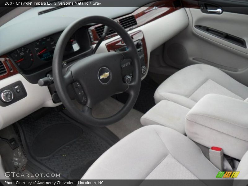 Silverstone Metallic / Gray 2007 Chevrolet Impala LS