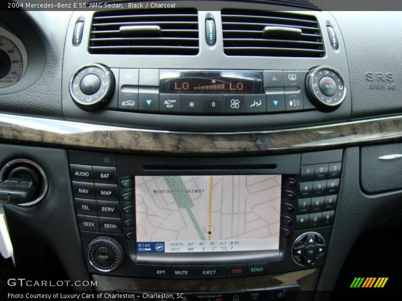 Black / Charcoal 2004 Mercedes-Benz E 55 AMG Sedan