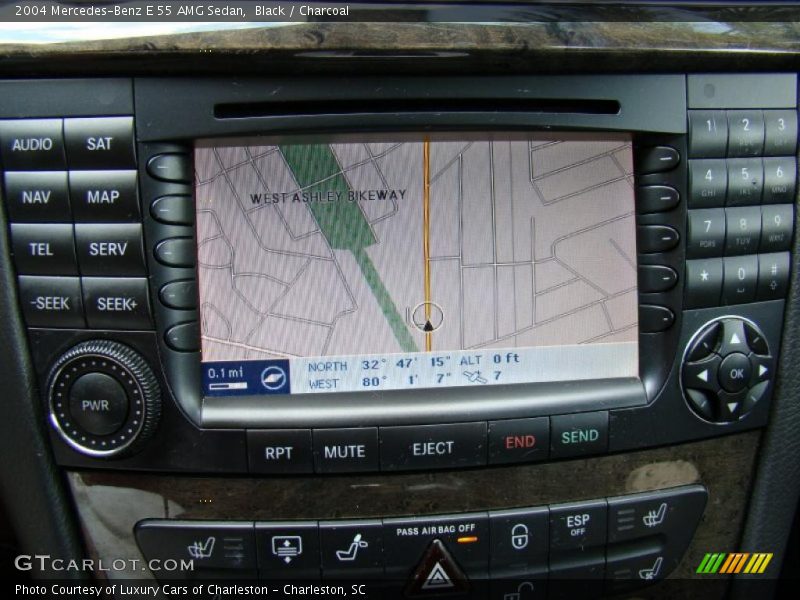 Black / Charcoal 2004 Mercedes-Benz E 55 AMG Sedan