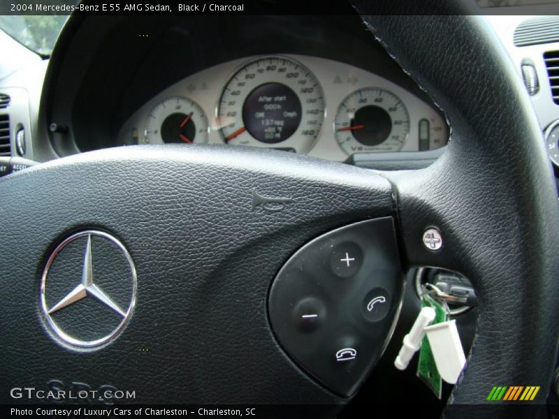 Black / Charcoal 2004 Mercedes-Benz E 55 AMG Sedan