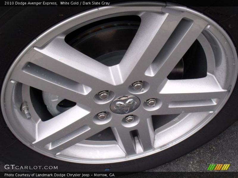 White Gold / Dark Slate Gray 2010 Dodge Avenger Express