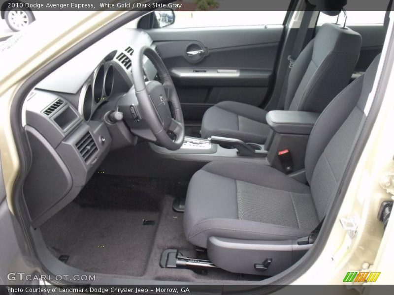 White Gold / Dark Slate Gray 2010 Dodge Avenger Express