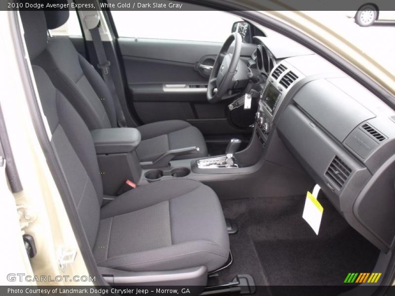 White Gold / Dark Slate Gray 2010 Dodge Avenger Express