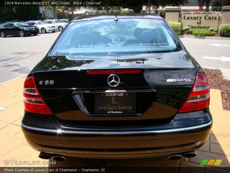 Black / Charcoal 2004 Mercedes-Benz E 55 AMG Sedan