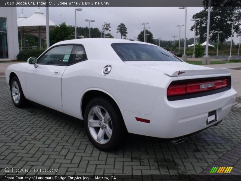 Stone White / Dark Slate Gray 2010 Dodge Challenger R/T