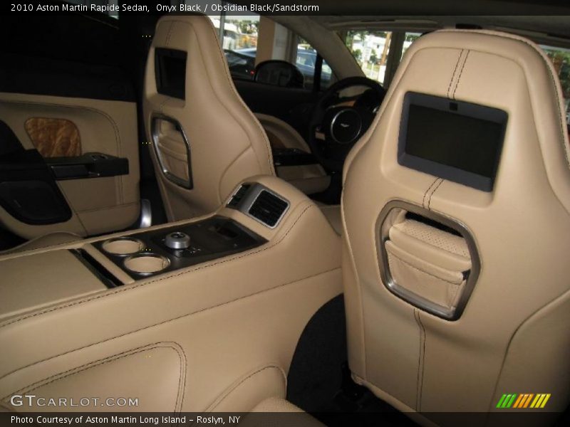 Onyx Black / Obsidian Black/Sandstorm 2010 Aston Martin Rapide Sedan
