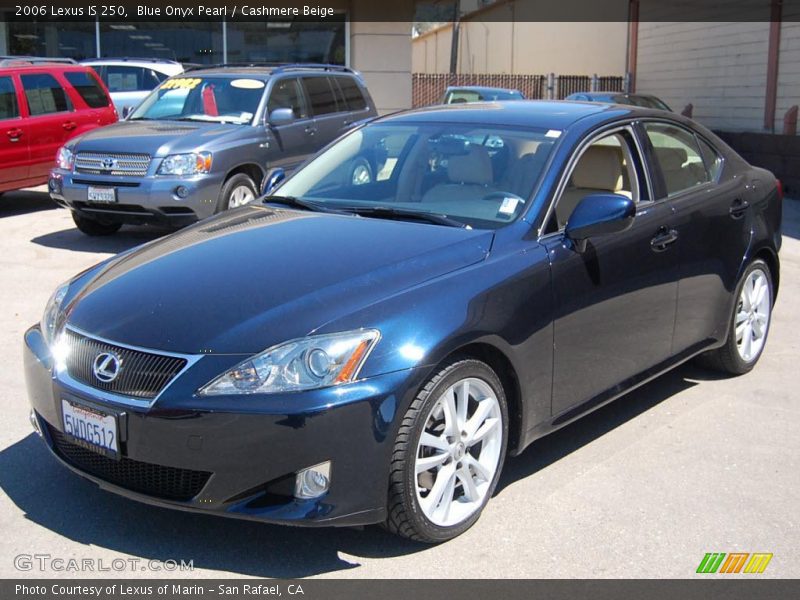 Blue Onyx Pearl / Cashmere Beige 2006 Lexus IS 250