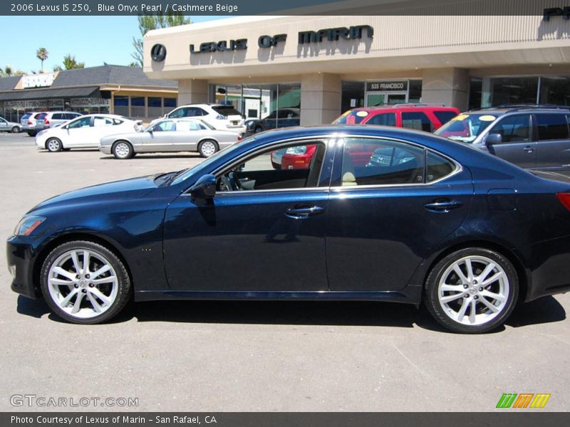 Blue Onyx Pearl / Cashmere Beige 2006 Lexus IS 250