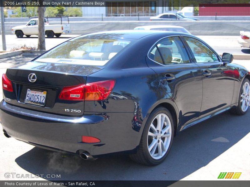 Blue Onyx Pearl / Cashmere Beige 2006 Lexus IS 250