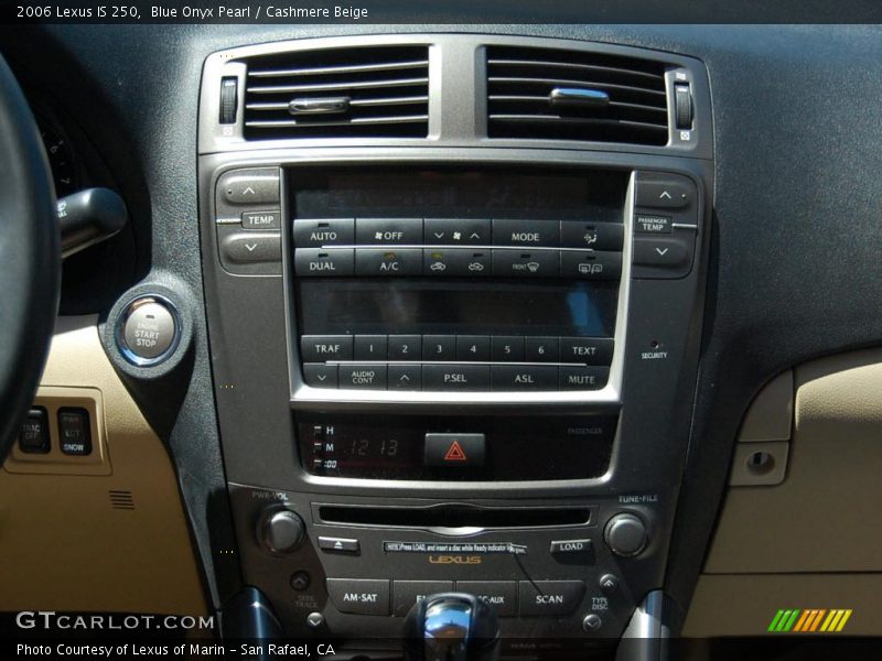 Blue Onyx Pearl / Cashmere Beige 2006 Lexus IS 250